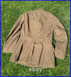 WW2 1942 U. S. Army Air Force Military Jacket Ike 38R? Medium Corporal 13th AAF