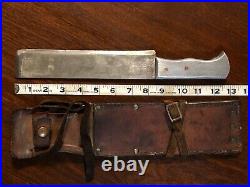 WW2 Australian Air Force RAAF US Army Air Force USAAF Survival Machete & Sheath