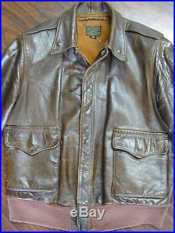 WW2 Dubow A-2 Back Paint 8th US Army Air Force EIGHT BALL Flight Leather Jacket