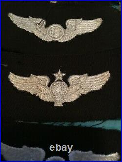 WW2 ERA US Army Air Force Pilot Wings & Insignia patches USAAF some VERY RARE