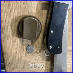 WW2 Era Camillus Folding Pilots Survival Machete Knife US Army Air Force WWII