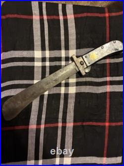 WW2 Era Camillus Folding Pilots Survival Machete Knife US Army Air Force WWII
