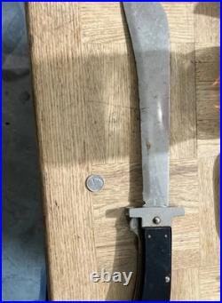 WW2 Era Camillus Folding Pilots Survival Machete Knife US Army Air Force WWII