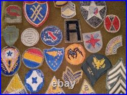 WW2 KOREA VIETNAM PATCH INSIGNIA Military LOT ORIGINAL 40 Piece Army & AirForce