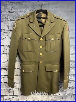 WW2 Military Coat Air Force China Burma Theater Army Patches World War 2 Jacket