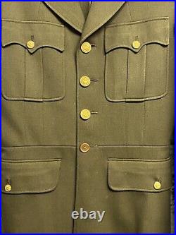 WW2 Military Coat Air Force China Burma Theater Army Patches World War 2 Jacket