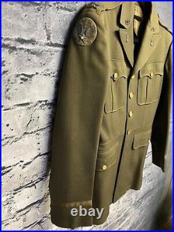 WW2 Military Coat Air Force China Burma Theater Army Patches World War 2 Jacket