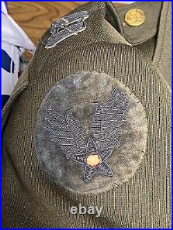 WW2 Military Coat Air Force China Burma Theater Army Patches World War 2 Jacket