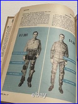 WW2 Pilots Information File (PIF) Manual 1945 Army Air Forces Named 1st Lt