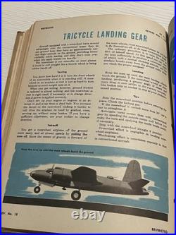 WW2 Pilots Information File (PIF) Manual 1945 Army Air Forces Named 1st Lt
