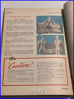 WW2 Pilots Information File (PIF) Manual 1945 Army Air Forces Named 1st Lt