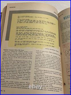 WW2 Pilots Information File (PIF) Manual 1945 Army Air Forces Named 1st Lt