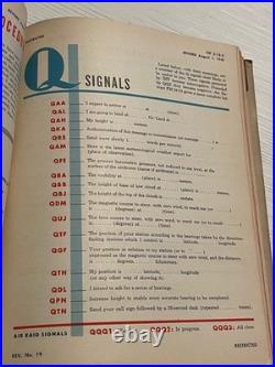 WW2 Pilots Information File (PIF) Manual 1945 Army Air Forces Named 1st Lt