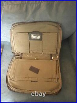 WW2 Pilots Navigation Kit AIR Force US Army Leather Case Owned By George Smith