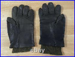 WW2 U. S. Air Force/Army LEATHER GLOVES With Wool Inserts