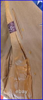 WW2 U. S. Army Air Corps Doeskin Coat 9th Air Force 1945 B29 C47 Pea Officers