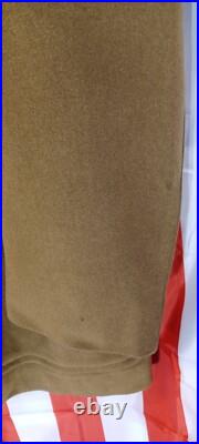 WW2 U. S. Army Air Corps Doeskin Coat 9th Air Force 1945 B29 C47 Pea Officers