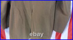 WW2 U. S. Army Air Corps Doeskin Coat 9th Air Force 1945 B29 C47 Pea Officers