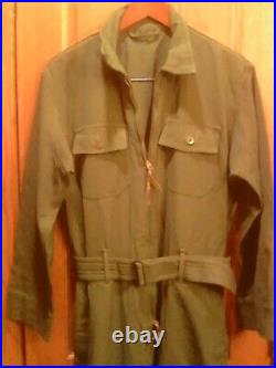 WW2 U. S. Army Air Force Summer Flying Suit, AN6550A, Size 42M, Excellent