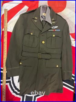 WW2 U. S. Army Air Force Uniform AF Patch Medal Wings Pilot Technical Observer