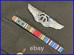WW2 U. S. Army Air Force Uniform AF Patch Medal Wings Pilot Technical Observer