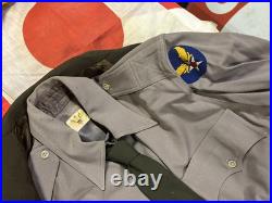 WW2 U. S. Army Air Force Uniform AF Patch Medal Wings Pilot Technical Observer