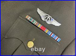 WW2 U. S. Army Air Force Uniform AF Patch Medal Wings Pilot Technical Observer