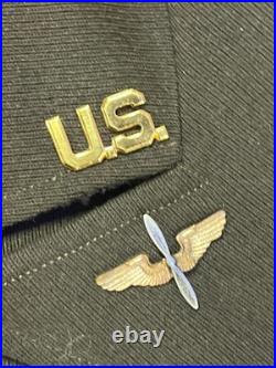 WW2 U. S. Army Air Force Uniform AF Patch Medal Wings Pilot Technical Observer
