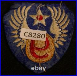 WW2 US AAF 9th Army Air Force SSI Shoulder Patch English Theater Made Variation