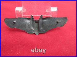 WW2 US ARMY AIR FORCE AERIAL GUNNER WING STERLING AAF Clutch back 3 inch #11