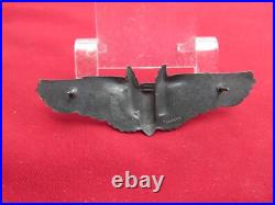 WW2 US ARMY AIR FORCE AERIAL GUNNER WING STERLING AAF Clutch back 3 inch #11