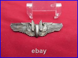 WW2 US ARMY AIR FORCE AERIAL GUNNER WING STERLING AAF Clutch back 3 inch #11