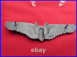 WW2 US ARMY AIR FORCE AERIAL GUNNER WING STERLING AAF Clutch back 3 inch #11