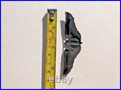 WW2 US ARMY AIR FORCE Bombardier WING AAF Clutch back 3 #21 sterling A & E