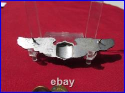 WW2 US ARMY AIR FORCE PILOT WING STERLING AAF PIN back 3 inch wing 5 amico