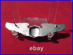 WW2 US ARMY AIR FORCE PILOT WING STERLING AAF PIN back 3 inch wing 5 amico