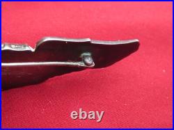 WW2 US ARMY AIR FORCE Service PILOT WING AAF PIN back 3 inch #16 sterling LGB