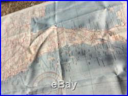 WW2 US ARMY AIR FORCES Pilot SILK MAP No. 30 & No. 31 BURMA CBI WWII RARE 1943