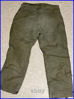 WW2 US Army A-9 Flight Pants Trousers Size 40 MFG Albert Turner Co Air Forces