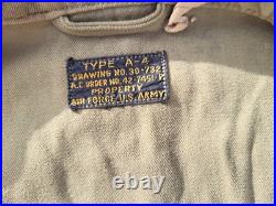 WW2 US Army Air Force A-4 Flight Suit Heavily Modified