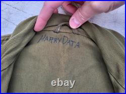 WW2 US Army Air Force A-4 Wool Flight Suit Appoximated Size 36/38 No Tag
