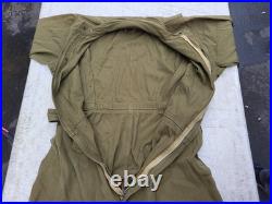 WW2 US Army Air Force A-4 Wool Flight Suit Appoximated Size 36/38 No Tag