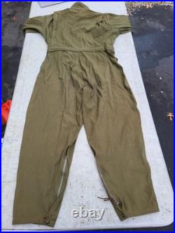 WW2 US Army Air Force A-4 Wool Flight Suit Appoximated Size 36/38 No Tag