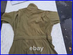WW2 US Army Air Force A-4 Wool Flight Suit Appoximated Size 36/38 No Tag