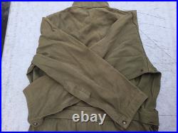 WW2 US Army Air Force A-4 Wool Flight Suit Appoximated Size 36/38 No Tag