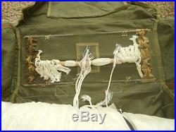 WW2 US Army Air Force AN-4 AIRBORNE CHEST PARACHUTE VERY NICE