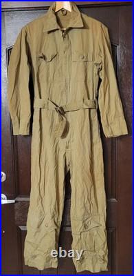 WW2 US Army Air Force AN-S-31 Summer Flight Suit Size 36