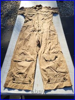 WW2 US Army Air Force AN-S-31A Summer Flight Suit Size 38 MFG United Garment