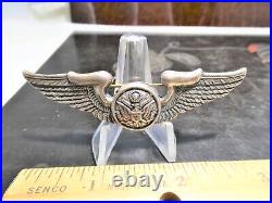 WW2 US Army Air Force Air Crew Wing British Made Fullsized