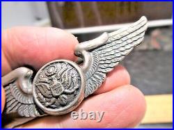 WW2 US Army Air Force Air Crew Wing British Made Fullsized